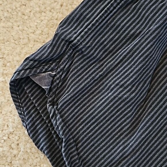 American Eagle Men Premium Vintage Fit Button Down Shirt Gray XXL - Picture 7 of 11